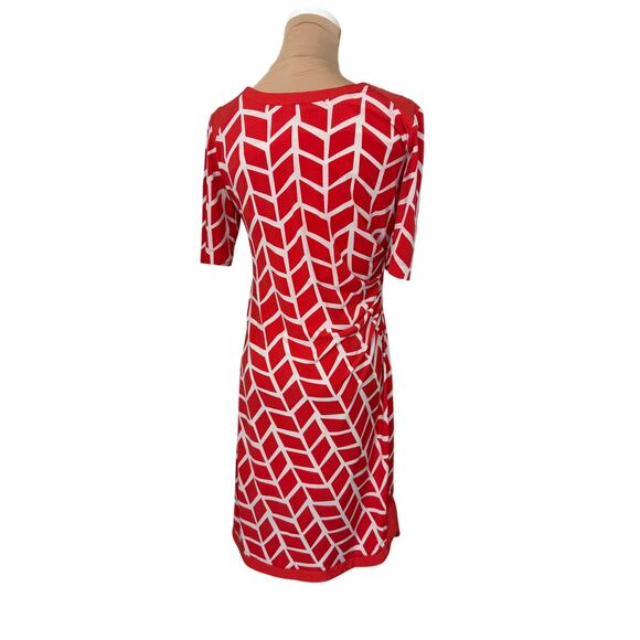 Donna Morgan for A Pea in the Pod Maternity Dress Small Petite Geometric Sheath - Picture 3 of 4